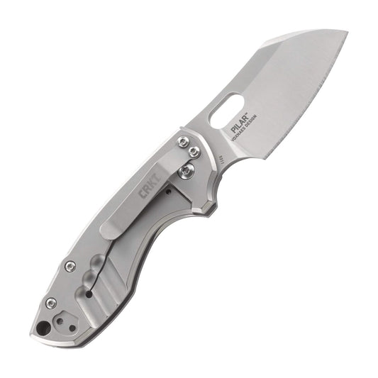 CRKT Pilar ピラール グレー 折りたたみナイフ フレームロック 5311