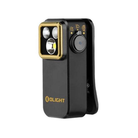 Olight Oclip Pro S 充電式クリップライト|最大600lm・RGB・UV搭載
