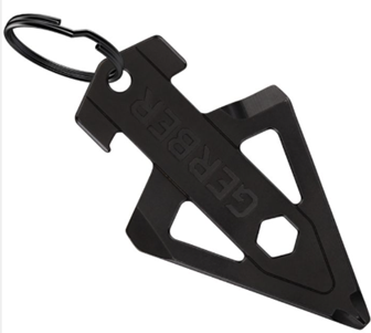 Gerber Broadhead Keychain Tool Black キーホルダーツール 栓抜き ドライバー ブラック G1074044