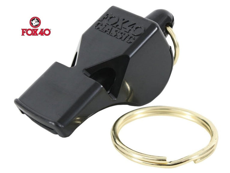 Fox 40 Classic ホイッスル 115dB ピーレス 防災・アウトドア EDC ブラック
