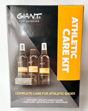 GIANT シューケアセット スニーカークリーナー 防水スプレー 消臭 ブラシ クロス付き 靴クリーナー シューズケアセット