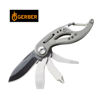 Gerber Curve Mini Tool Gray ミニマルチツール カラビナ付き グレー G0206