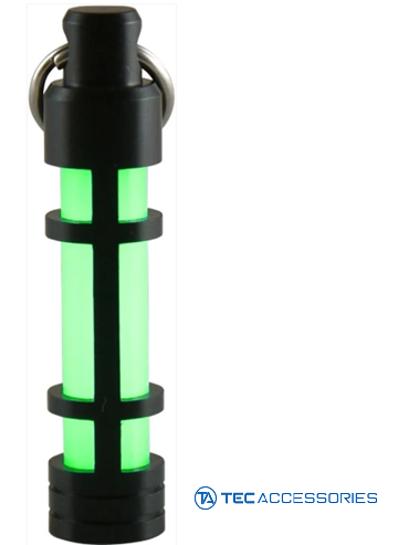 TEC Accessories A3 Embrite Glow Fob｜蓄光キーチェーン・グリーン