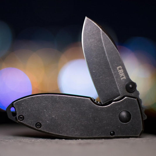 CRKT スクイッド ブラック 折りたたみナイフ 2490KS