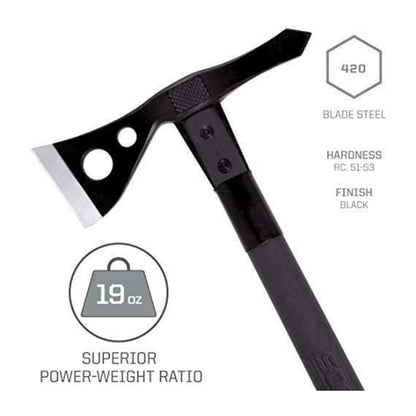 SOG（ソグ） Tactical Tomahawk アウトドアアックス 420ステンレス ナイロンシース付 F01TN-CP