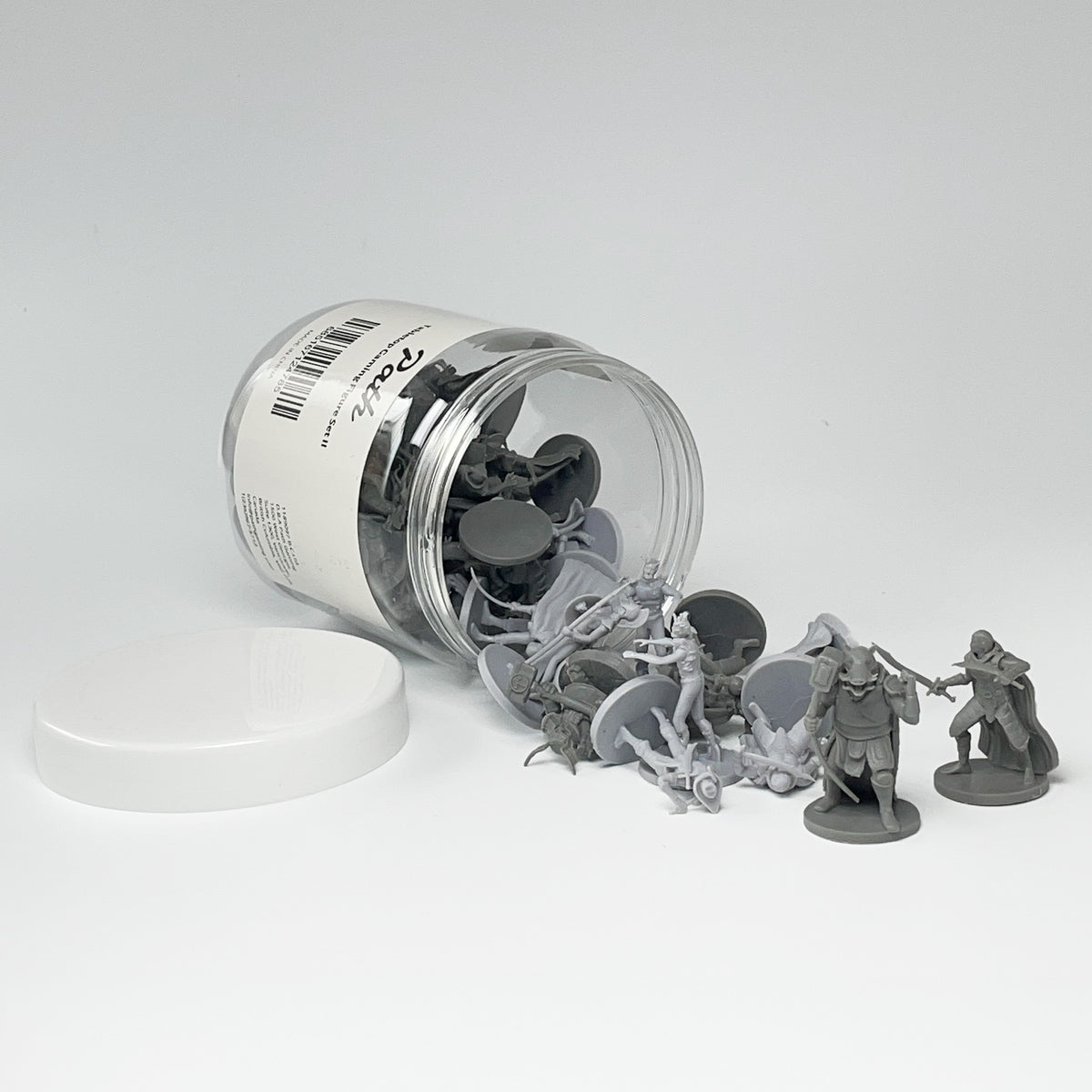 Path Gaming 種族別10種×4体セット ミニチュア 40体入り 未塗装 28mmスケール TRPG D&D対応 パス40