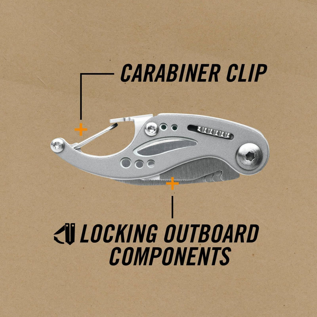 Gerber Curve Mini Tool Gray ミニマルチツール カラビナ付き グレー G0206