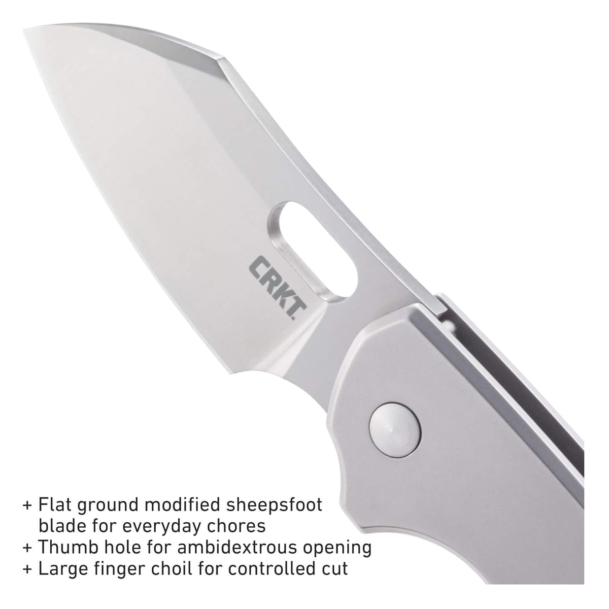 CRKT Pilar ピラール グレー 折りたたみナイフ フレームロック 5311