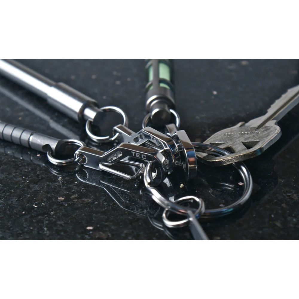 TEC Accessories Python Clip 5個セット キークリップ EDC キーホルダーアクセサリー
