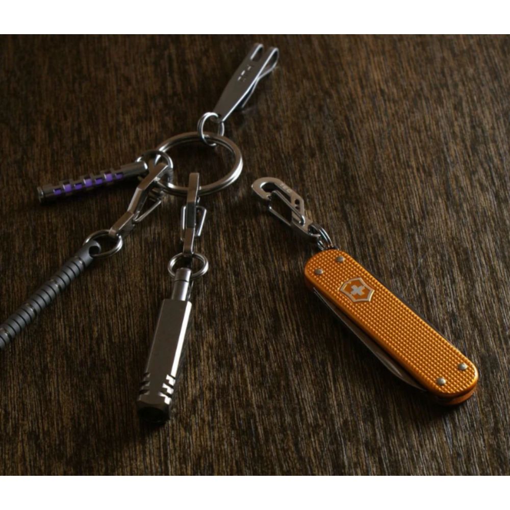 TEC Accessories Python Clip 5個セット キークリップ EDC キーホルダーアクセサリー