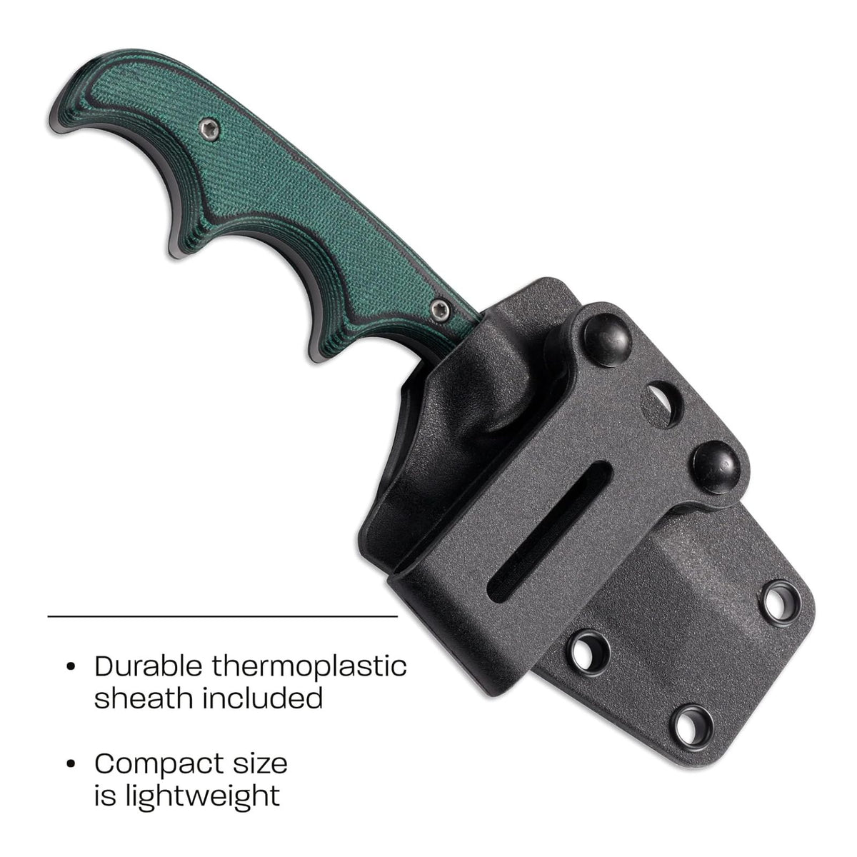 CRKT ミニマリスト 固定刃ナイフ シース付き 2387