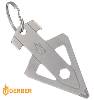 Gerber Broadhead Keychain Tool SW キーホルダーツール 栓抜き ドライバー ストーンウォッシュ G1074045