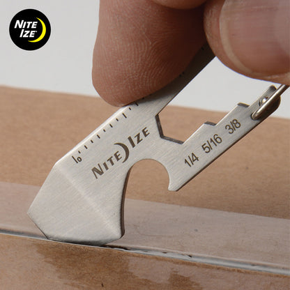 NITE IZE DoohicKey ドゥーヒッキー キーツール 5機能 マルチツール ステンレスシルバー