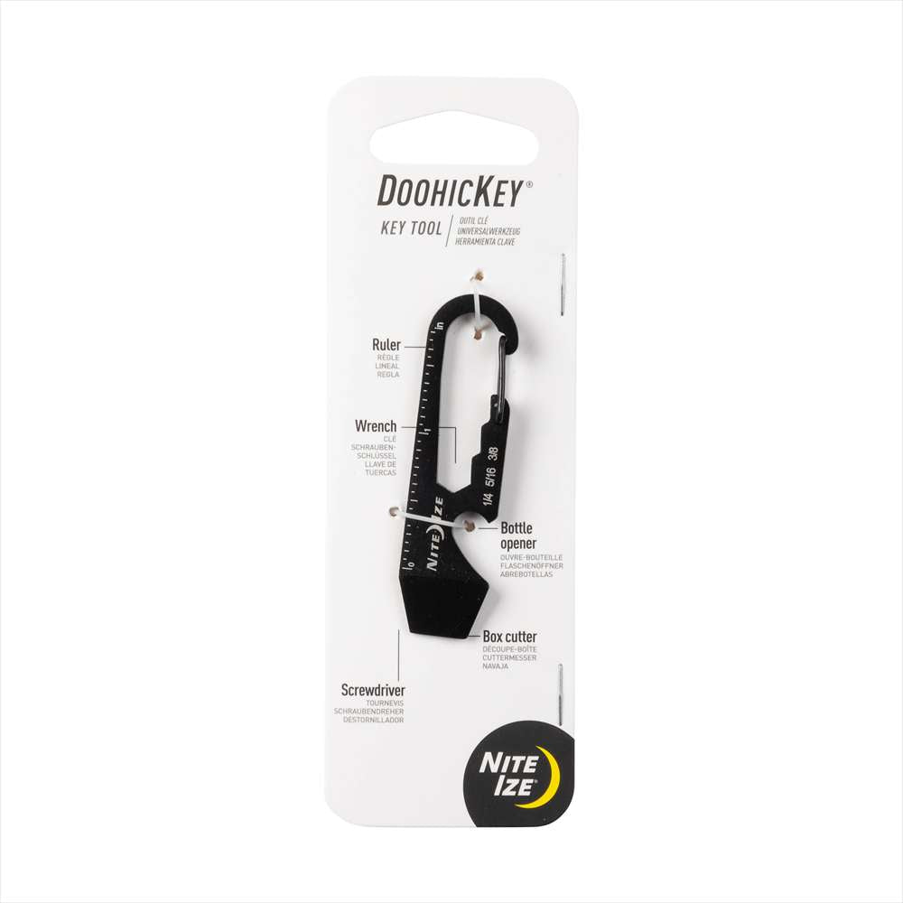 NITE IZE DoohicKey ドゥーヒッキー キーツール 5機能 マルチツール ステンレスシルバー